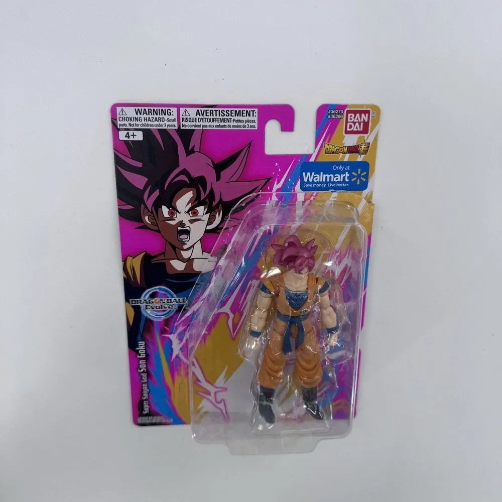 Dragon Ball Evolve Super Saiyan God Son Goku Wal Mart Exclusive Fast Shipping